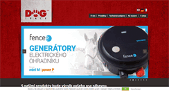 Desktop Screenshot of dogtrace.com